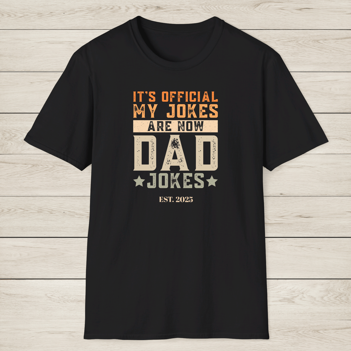 Personalized New Dad Joke T-Shirt - Sentimental Gifting