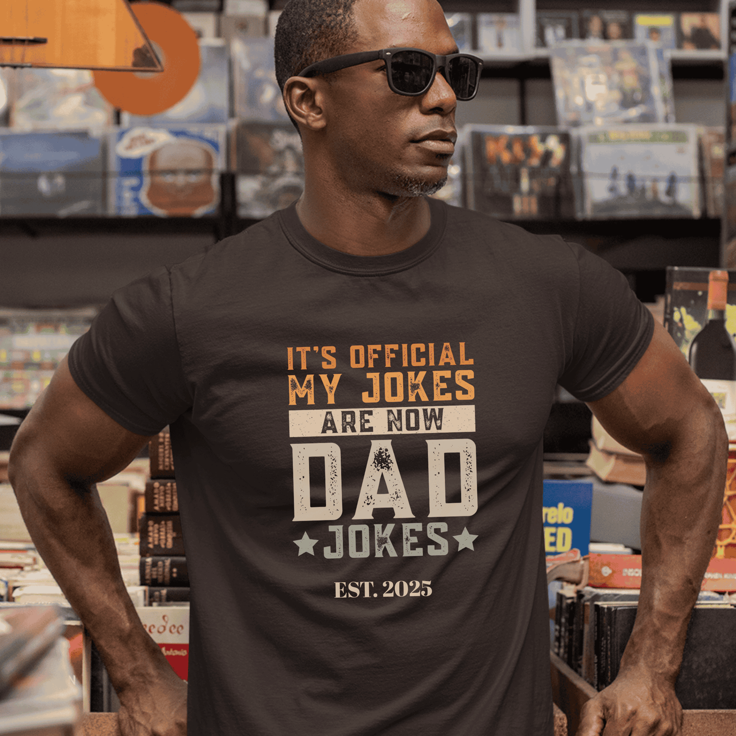 Personalized New Dad Joke T-Shirt - Sentimental Gifting