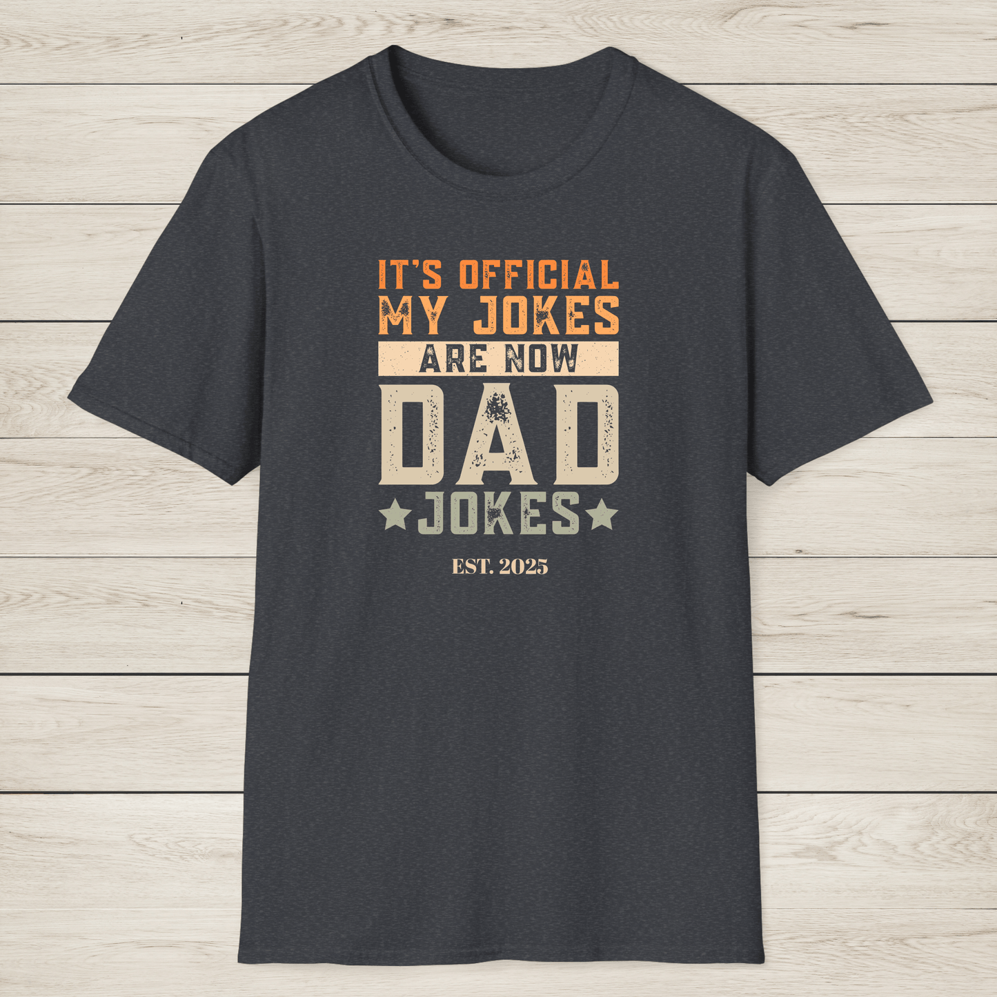 Personalized New Dad Joke T-Shirt - Sentimental Gifting