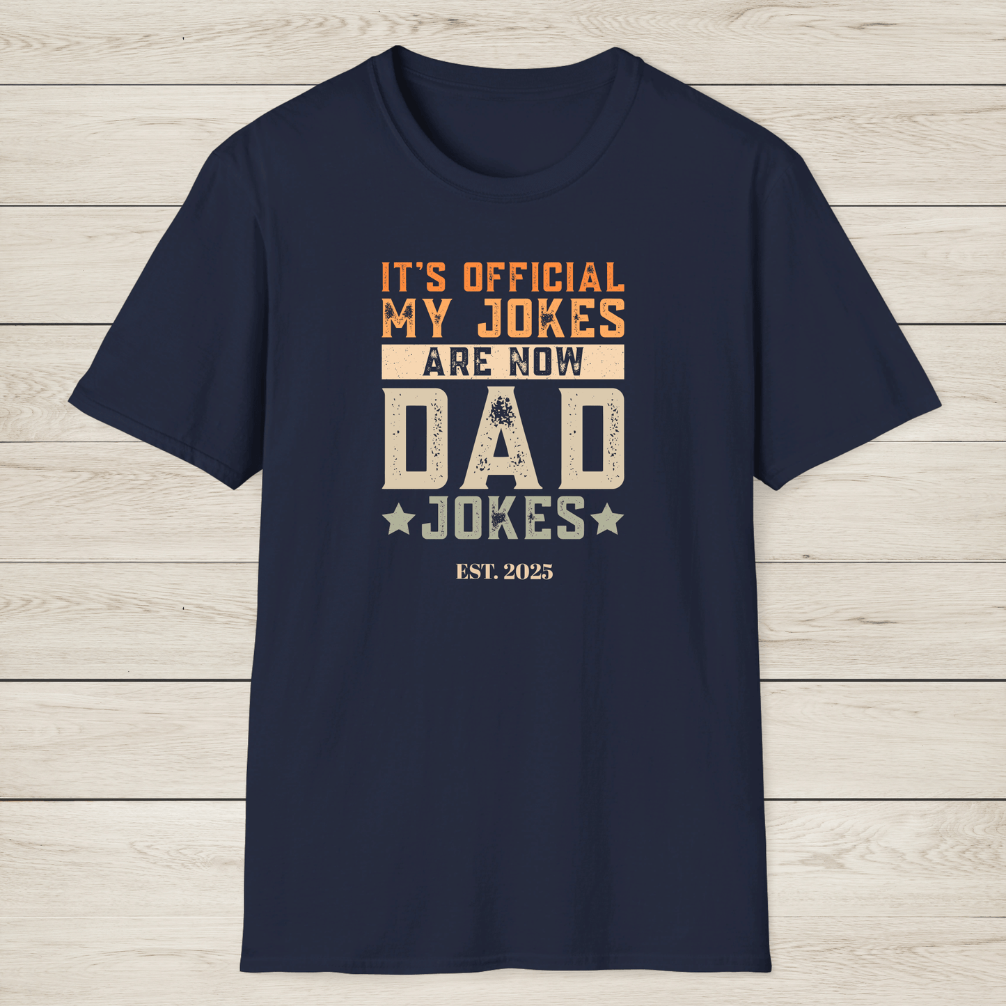 Personalized New Dad Joke T-Shirt - Sentimental Gifting
