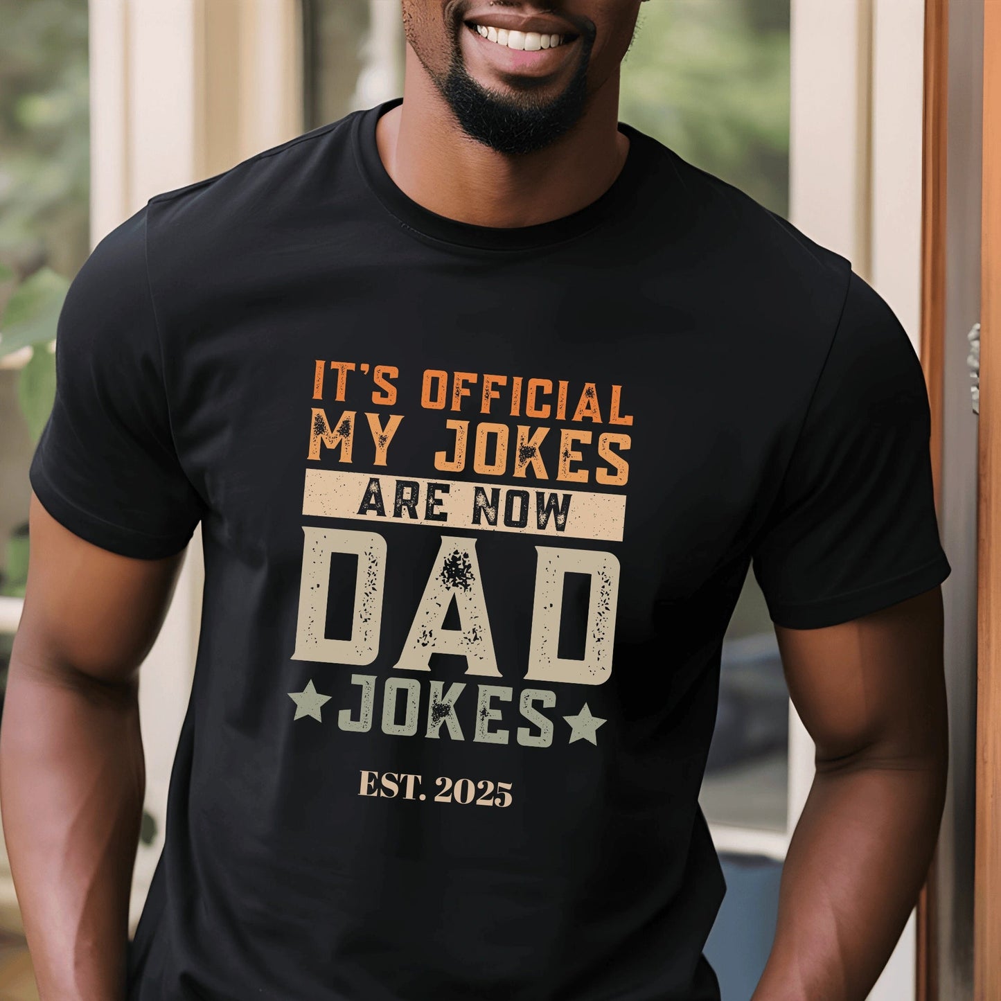 Personalized New Dad Joke T-Shirt - Sentimental Gifting