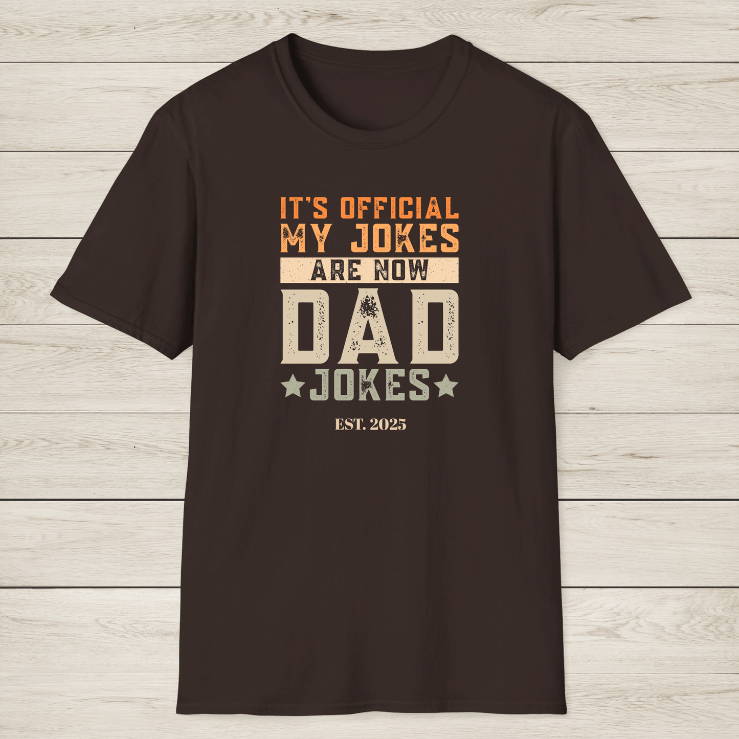 Personalized New Dad Joke T-Shirt - Sentimental Gifting