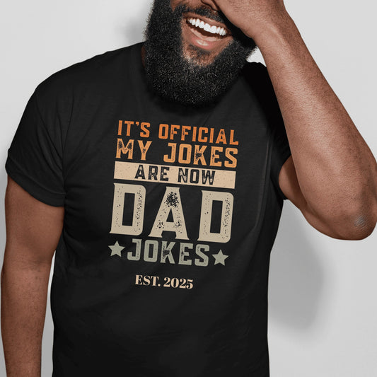 Personalized New Dad Joke T-Shirt - Sentimental Gifting