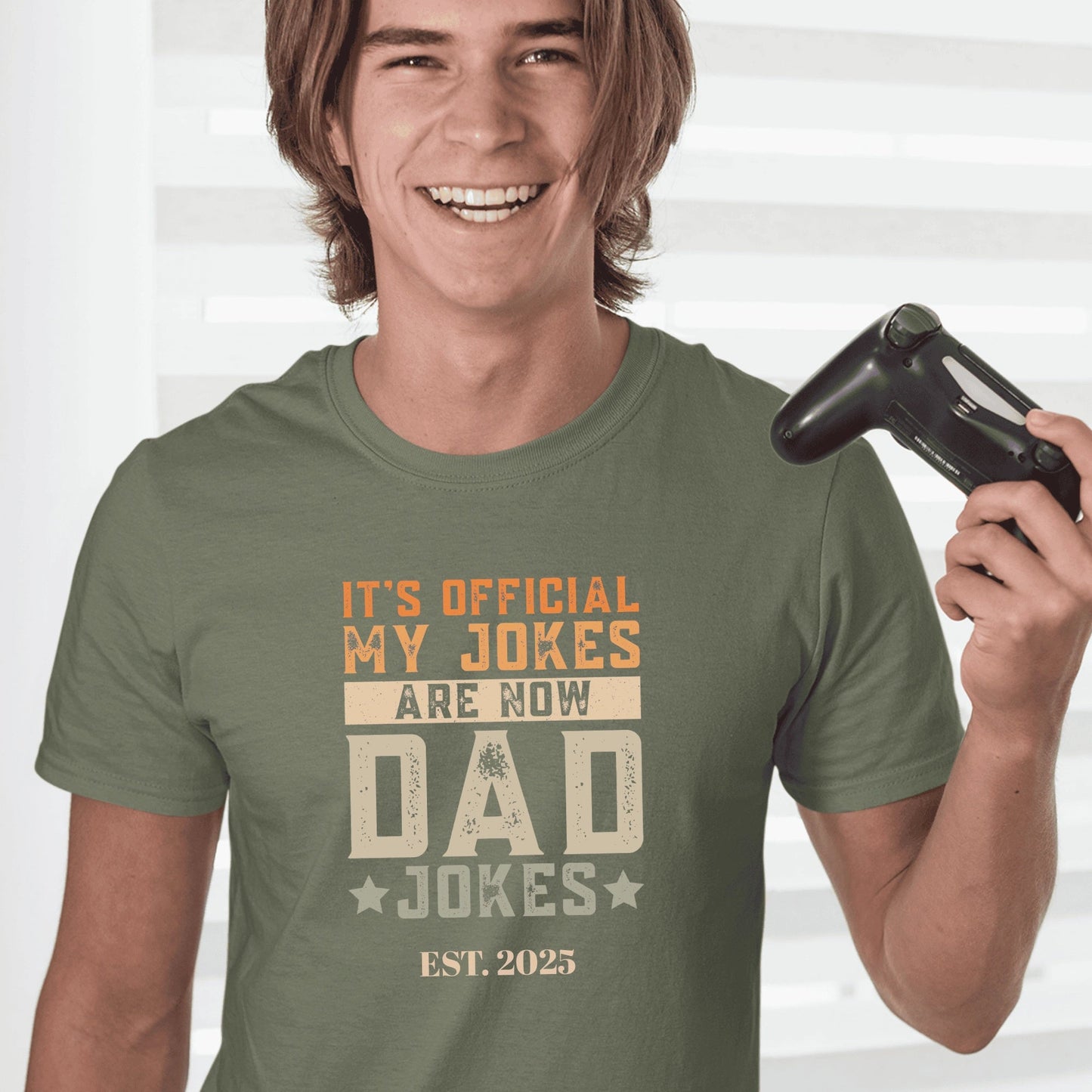 Personalized New Dad Joke T-Shirt - Sentimental Gifting