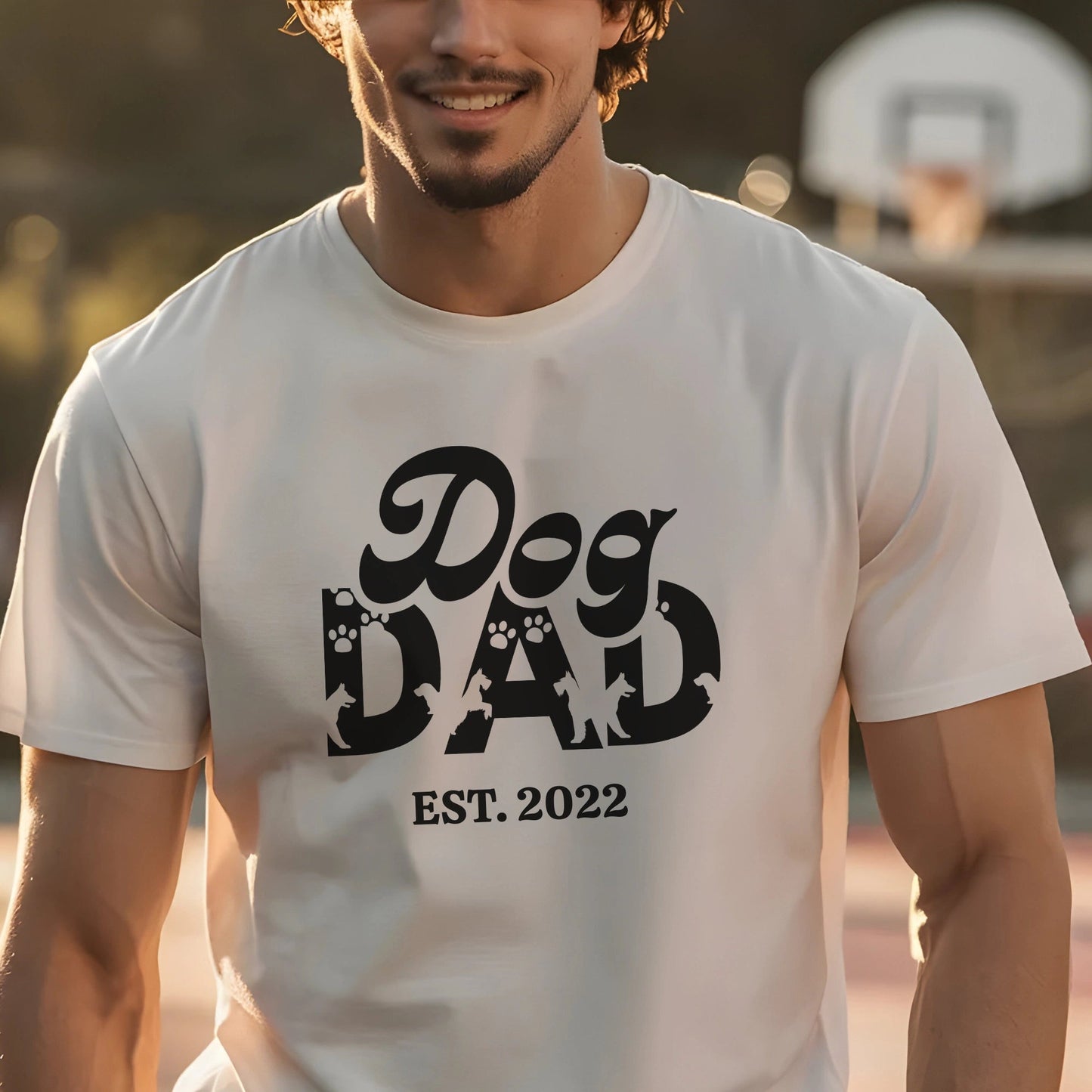 Proud Dog Dad Personalized Shirt - Sentimental Gifting