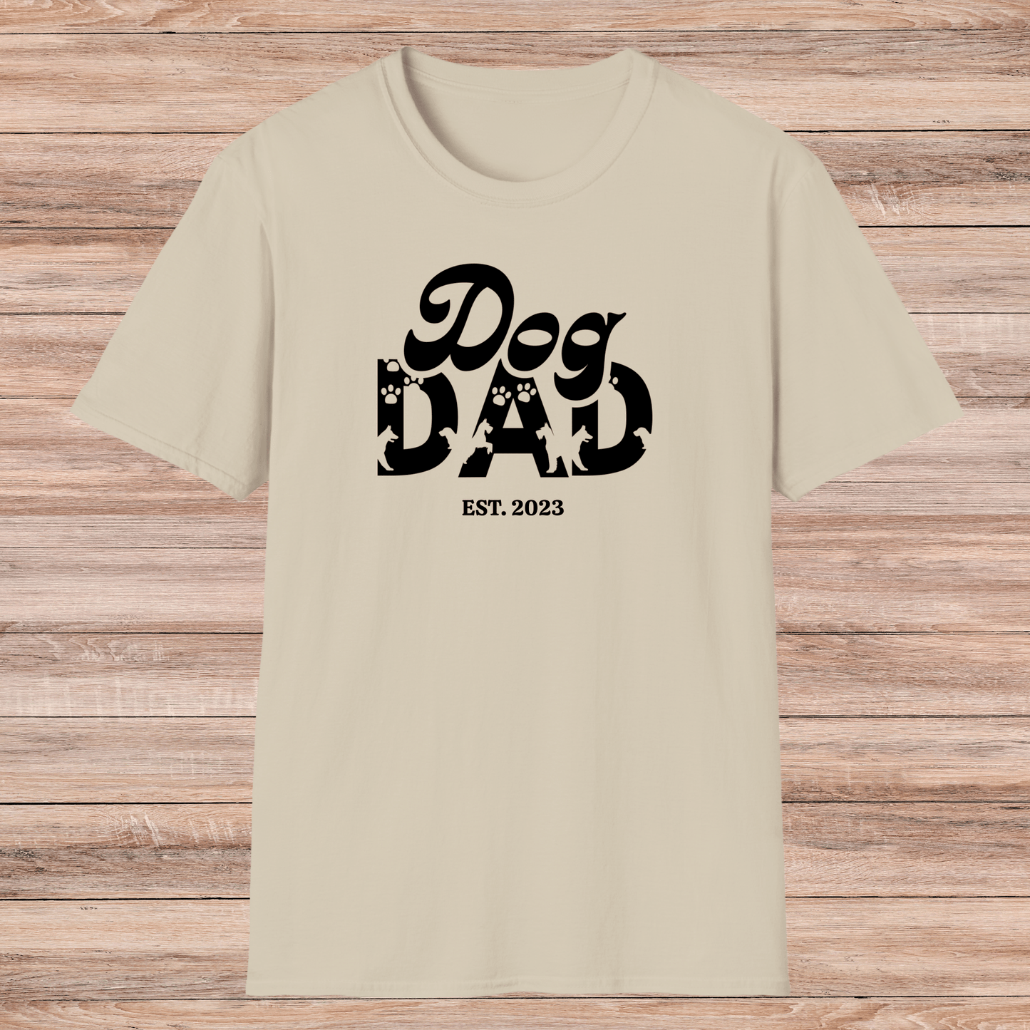 Proud Dog Dad Personalized Shirt - Sentimental Gifting