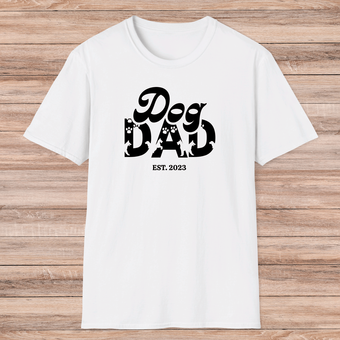 Proud Dog Dad Personalized Shirt - Sentimental Gifting