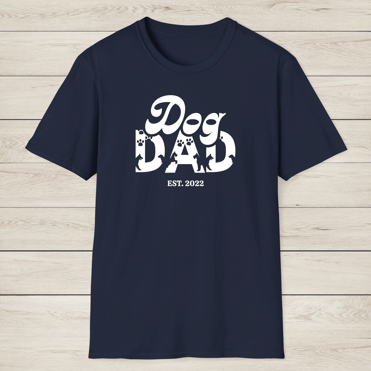 Proud Dog Dad Personalized Shirt - Sentimental Gifting