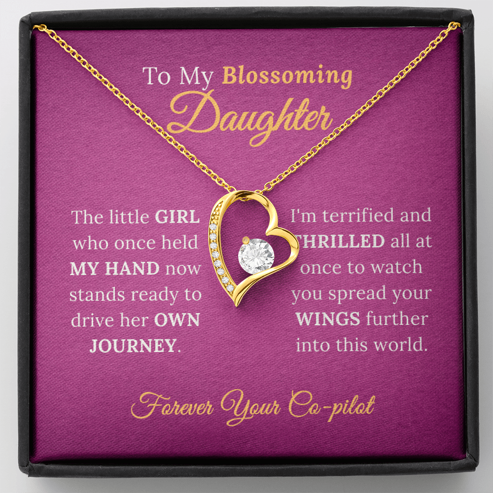 Sweet 16 Birthday Necklace from Mother to Daughter Jewelry Gift with Sentimental Message - Sentimental Gifting