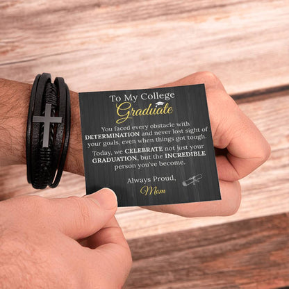 To My College Graduate Son Gift - Sentimental Gifting