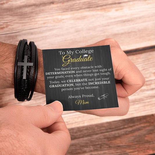 To My College Graduate Son Gift - Sentimental Gifting