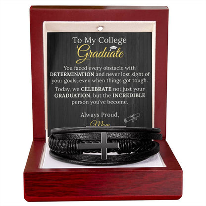 To My College Graduate Son Gift - Sentimental Gifting