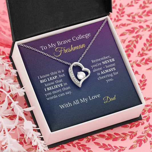 To My Brave College Freshman Daughter - Gift from Proud Parent