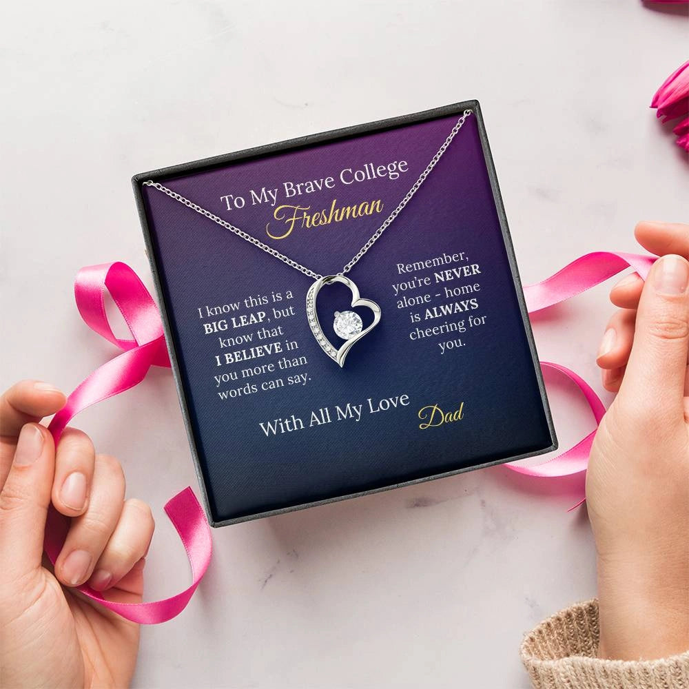 To My Brave College Freshman Daughter - Gift from Proud Parent